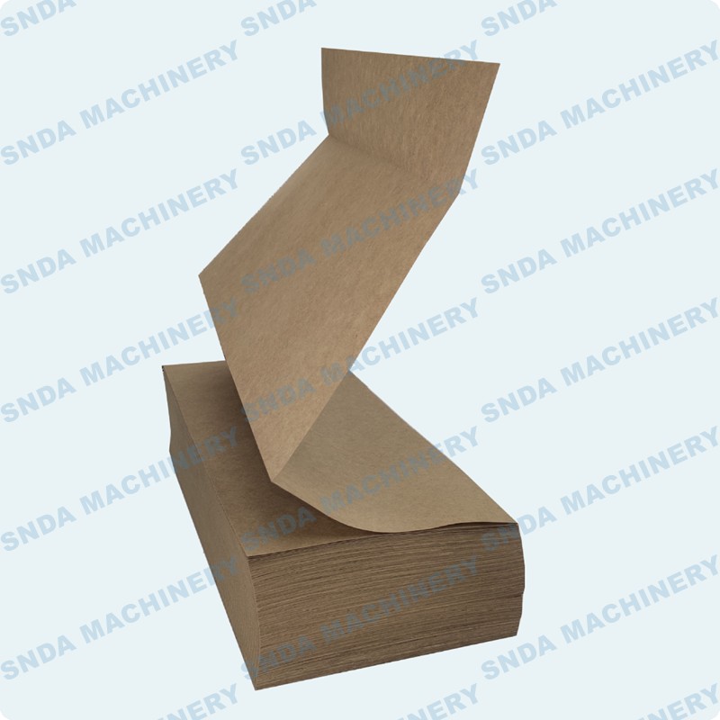Fanfold Kraft Paper Folding Machine with C type Folding inline